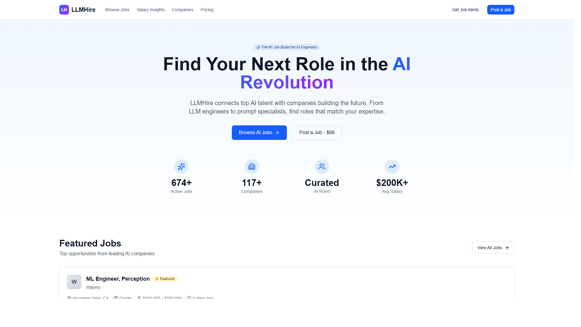 LLMHire screenshot